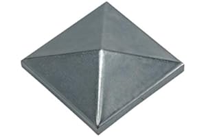 Chapeau de pilier carré en acier - 150 x 150 mm