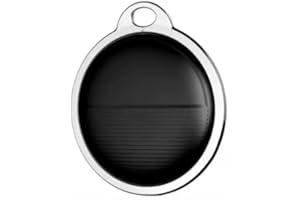 LOSHALL TAG GPS Tracker For Apple iOS System For Find My Air Tag Child Pet Loss Tracker Bluetooth-Compatible Mini Tracker Bag Finder Assorted random colour send it out Black/White