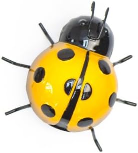 Fountasia International 93610 Small Ladybird Wall Art - Yellow