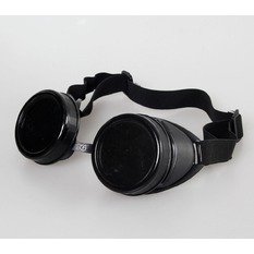 Preisvergleich Produktbild Black Googles (Cyber Glasses)
