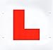 Produktbild 2x Learning to Drive L Plates - 3 Fitting Options Magnetic, Stick On & Tie On