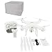 Produktbild Delicacydex 4 Achsen S70W Full HD 1080 P 90 Grad Weitwinkel Dual GPS-2,4 GHz WiFi / FPV Drone Quad Hubschrauber Hubschrauber Hubschrauber Hubschrauber - Weiß