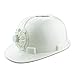 Produktbild JiaoLiao Sommer Baustellenhelm mit Solar Fan Cap Helm Anti-Smashing (Farbe : Weiß)