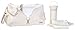 Kalencom Fashion Diaper Bag, Changing Bag, Nappy Bag, Mommy Bag (Astrid Champagne)