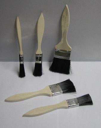 Maler und Pinselset 5 teilig, zum Malen und Streichen, Lack Pinsel mit stabilen Borsten (LHS)