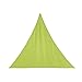 Produktbild Dreieckiges Sonnensegel 2 x 2 x 2 m aus wasserabweisendem Stoff - Farbe GRÜN