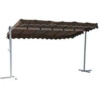 Schutzhülle Für Standmarkise Dubai - 375x225cm, Grau, 100% Polyester