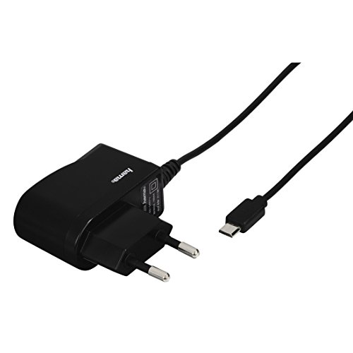 Hama Schnell- und Reiseladegerät mit microUSB (ideal für Samsung Galaxy S5, S4, S4 mini, S3, S3mini, S2, nur 82 Gramm, 1000 mA, 100-240V, Länge 150cm, LED-Funktionsanzeige) schwarz Hama Schnell- und Reiseladegerät mit microUSB (ideal für Samsung Galaxy S5, S4, S4 mini, S3, S3mini, S2, nur 82 Gramm, 1000 mA, 100-240V, Länge 150cm, LED-Funktionsanzeige) schwarz