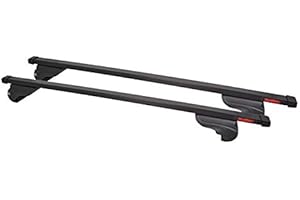 MONTBLANC Mont Blanc 230170 Dachträgersatz Activa Stahl 125, Schwarz