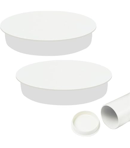 Sifone con sfiato in pvc (1 Tappo) : Diametro - 80