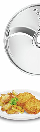 Bosch MUZ5VL1 Lifestyle Set VeggieLove mit Durchlaufschnitzler inklusive 3 Scheiben mit Asia-Gemüse-Scheibe und Kartoffelpuffer-Rösti-Scheibe für Küchenmaschinen MUM5 - 8