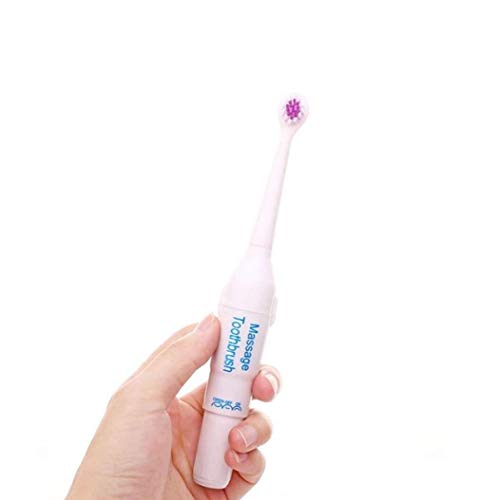 Preisvergleich Produktbild WEILIVE Weiches Pelz-Haustier-elektrische Zahnbürste-Hundezahn-Reiniger mit Massage-Sonic-Bürsten-Kopf