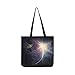 Produktbild Earth Galaxy Elements Dieses Bild Versorgt SHAOKAO SHAOKAO Canvas Tote Handtasche Schultertasche Crossbody Taschen Geldbörsen für Männer und Frauen Einkaufstasche
