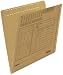 Produktbild Einstellmappe mit Schlitzstanzung Falken braun, Kraftkarton, 230 g/qm