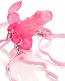 Waterproof Wireless Bunny Strap On Vibrator