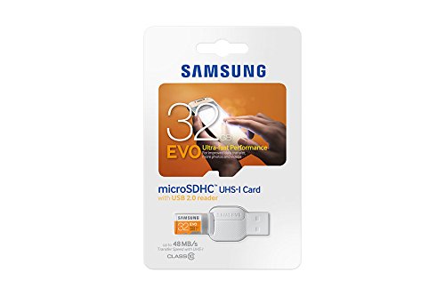 Samsung Memory 32GB EVO Micro SDHC Speicherkarte mit USB Adapter Kompatibel mit Smartphones, Tablets und Laptops - 8
