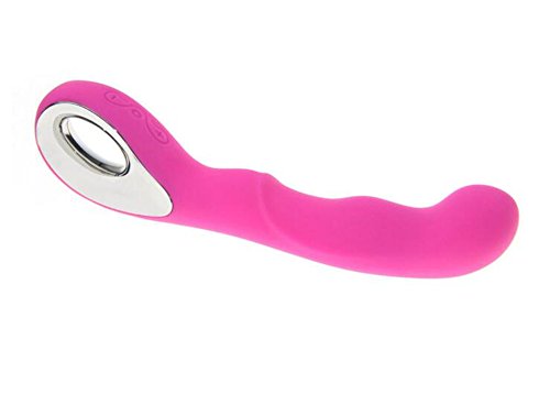 Preisvergleich Produktbild 10 Modi Vibration Wasserdichte USB wiederaufladbare Ruhige Silikon Vibrator Massage Sticks Entspannung Spannung Relief Muskel Stress (rot)