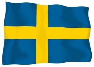 Schweden Nationalflagge