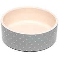 Petface Keramik-Hundefutternapf mit grauen Punkten