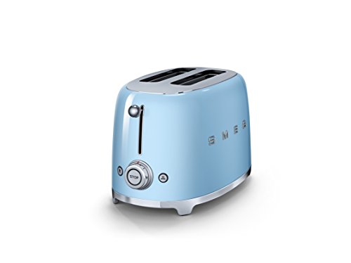 Smeg TSF01PBEU Toaster 2 Scheiben, pastellblau - 2
