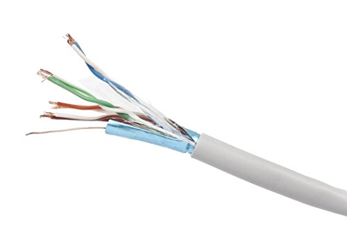 Gembird CAT5e FTP 100 m – Netzwerkkabel (CAT5e, F/UTP (FTP), grau, ISO 9002)