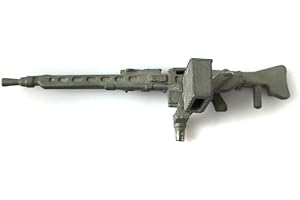 wheelfun Heng Long RC Panzer Metall Maschinengewehr Modellteile für 1/16 DIY Leopard2A6 3889 RC Panzer Ersatzteil, US auf Lager