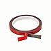 Produktbild 3 Meter VHB Klebeband Doppelseitig klebendes Acrylschaum-Klebeband Grau 0,8 mm Dicke Auto Aufkleber Kleber Hochfest - Rot