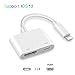 Produktbild Hoidokly Phone to HDMI Adapter 1080P HD Digital AV Adapter Lighting auf HDMI Kabel für Phone XS/XS Max/X/XR/Phone 8/8 Plus/ 7/7 Plus/ 6/ 6s Plus/ 5s/ 5c, Pad Pro, Pad Air, Mini