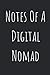 Produktbild Notes of A Digital Nomad: 200 page lined notebook