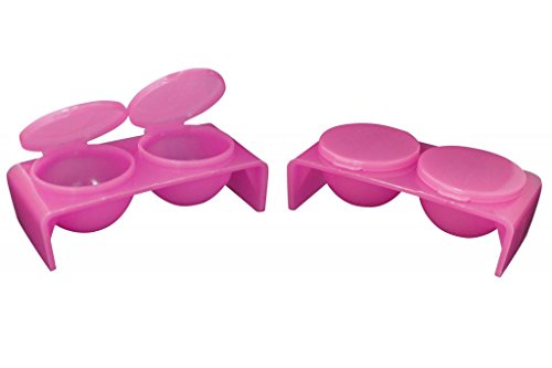 Effect Beauty Professional Double Dappen Dish - Pink