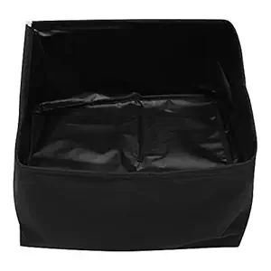 HEALLILY Projector Dust Cover BlackOxford Projector Cover UV- Resistant Waterproof Projector Protection Cover for Ceiling Mounted Projector