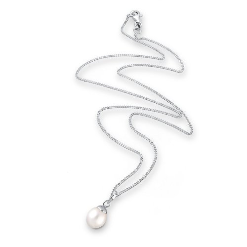 Perlu Damen-Halskette 925 Sterling Silber Lnge 80cm 0109872412_80