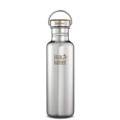 Klean Kanteen Reflect Mirrored - 800ml Stainless Steel bottle with Bamboo Cap