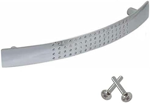 Bow Kitchen Cabinet Door Handle Cupboard Drawer Bedroom Furniture Handles Pull, Stainless Steel 96mm