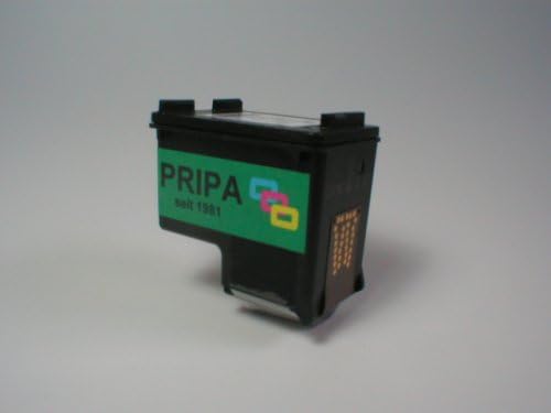 Pripa Remanufactured Black Ink Cartridges Pack of 2 Equivalent to HP No. 56 for PSC 1205 / PSC 1210 / PSC 1215 / PSC 1315 / PSC 1350 / PSC 2105 / PSC 2110 / PSC 2175 / PSC 2210 / PSC 2410 / PSC 2510 / All-in-One