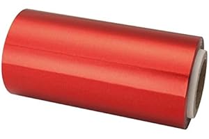 KAVAK Rollo de Papel Aluminio Para Mechas Uso Profesional 12cm X 70 mts (ROJO)