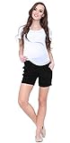 Mija Kurze Umstandsshorts / Umstandshose mit Bauchband für Sommer 1047 - 2