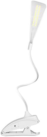 Comwinn 16 LED Rechargeable Book Light, Touch Sensitive Table Reading Light, 3-Level Dimmable Eye Care, USB Flexible Clip-on Desk Lamp, for Easter, for readers, Kids, Children,with USB Charging Cable, No Charger or Adapter
