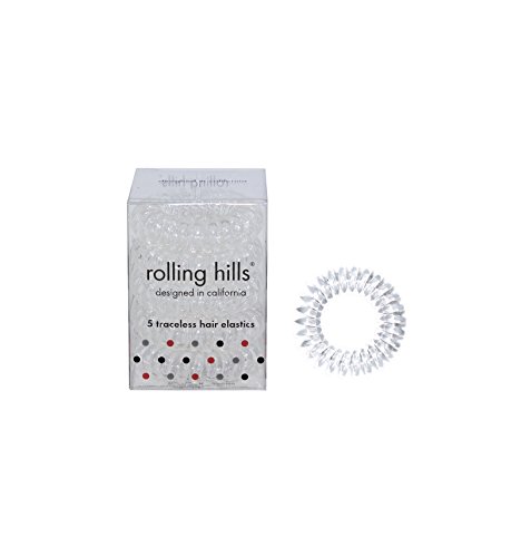 Preisvergleich Produktbild Rolling Hills Hair Ring – transparent (Set of 5)