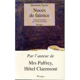 couverture de : Noces de fa&iuml;ence