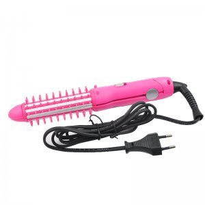 Denshine Hair Brush Straightener Flat Iron Hair Curling Tongs Curler Machine