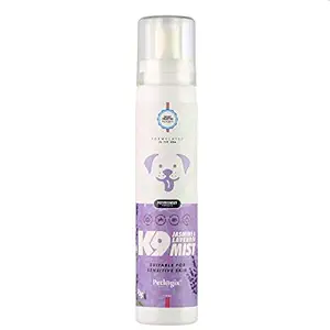 Petlogix Natural Jasmine & Lavender K9 Deodorant Mist for Dog, Puppies, Cat & Kitten Sulphate Free Cleanser & Detangle Spray, 120ml