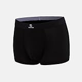 GLESTORE Boxer Homme MT0604 Lot de 5 Respirant Modal Noir XL