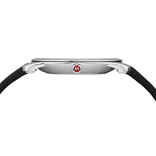 Mondaine Men's Quartz Watch with White Dial Analogue Display and Black Leather Strap A6383035011SBB