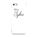 Produktbild Dyefor personalisierbare Hochzeit Geschenk Namen Hartschalenhülle für Mobiltelefone, plastik, 2. Personalised Wedding Name Miss, Apple iPhone SE