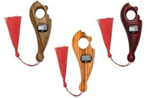 Hitopin 3PCS Compteur Numérique de Perles, Compteur Numérique de Doigts, Bouddha Perles Compteur, pour La Méditation, La Relaxation, La Prière Bouddhiste (3 Coloris)