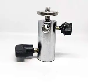 FND Umbrella Stud Sungun Video Light Clamp/Bracket for Flash/Accepts Hot Shoe/Speed-lite Accessory/Steel Metal Clamp for Indoor-Outdoor Photography