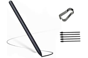 LIXIONGBAO Galaxy Tab S7 FE Penna Stilo di Ricambio Per Samsung Galaxy Tab S7 FE / S7 / S7 + S Pen Penna Stilo Con 5 Punte SenzaBluetooth (Nero)