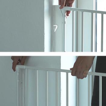 Baby Dan - Barrière de sécurité Flex M 90-146 cm - noir