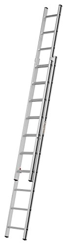 HYMER ALU-PRO Schiebeleiter zweiteilig, 2 x 10 Sprossen, 7004620